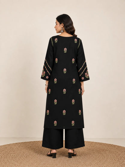 Aayat Premium Rayon Straight Chikankari Kurti