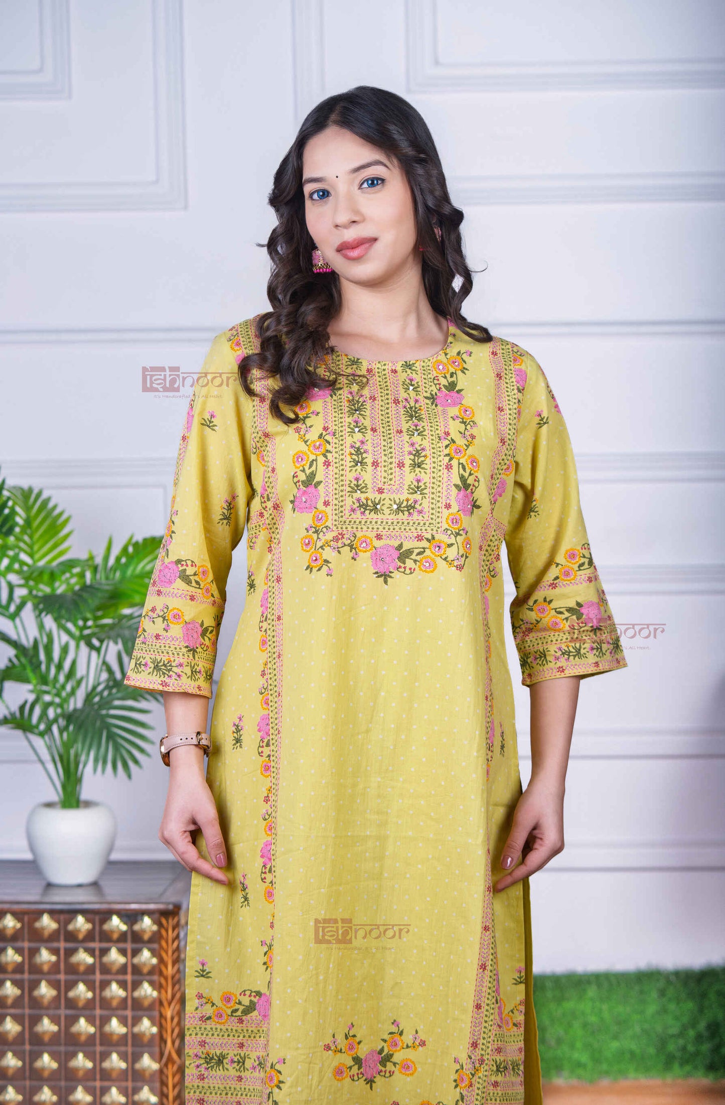 Saanjh 3 Piece Stitched Suit Set with Dupatta 4 - blush-pink