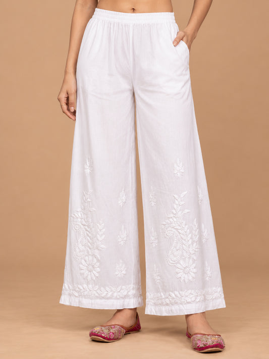 Meher Rayon Chikankari Palazzo