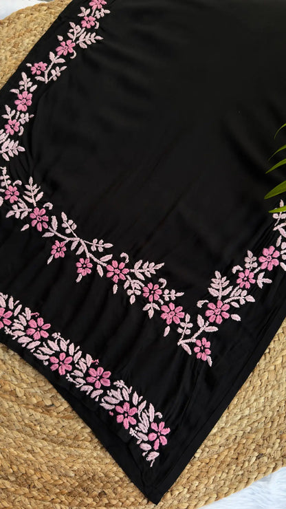 Aayat Modal Multi Colour Long Chikankari Kurti