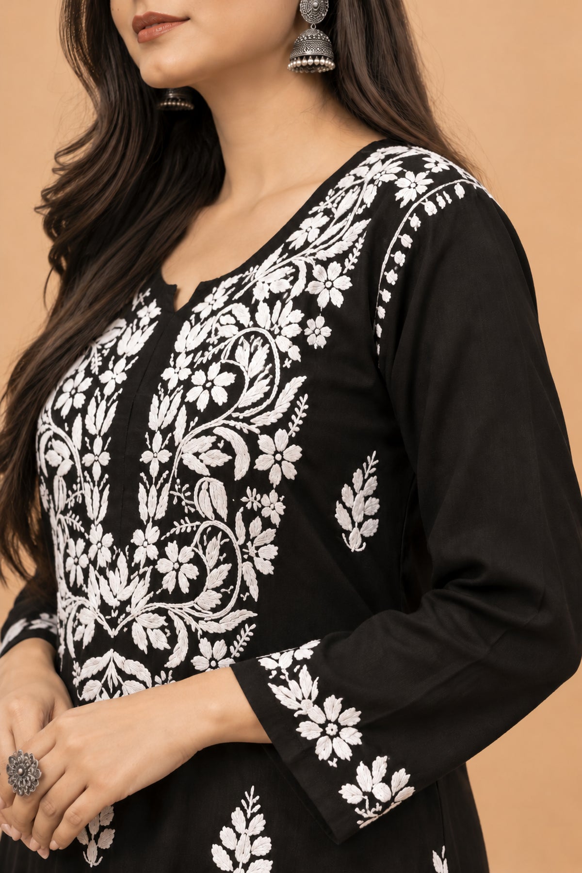 Falak Modal Chikankari Kurta Plazzo Set