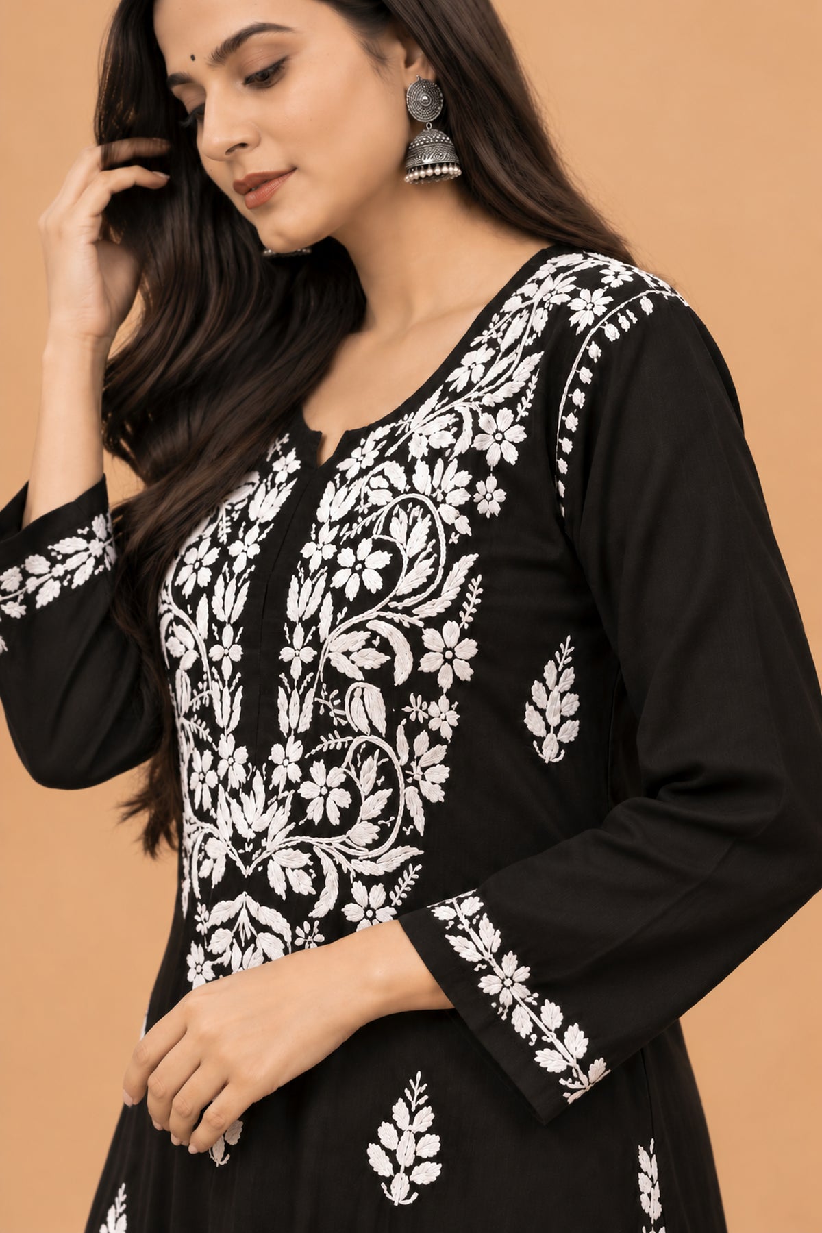 Falak Modal Chikankari Kurta Plazzo Set
